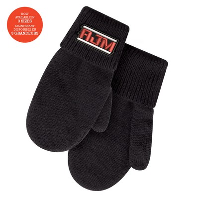 Mittens w/Turned Down Cuffs